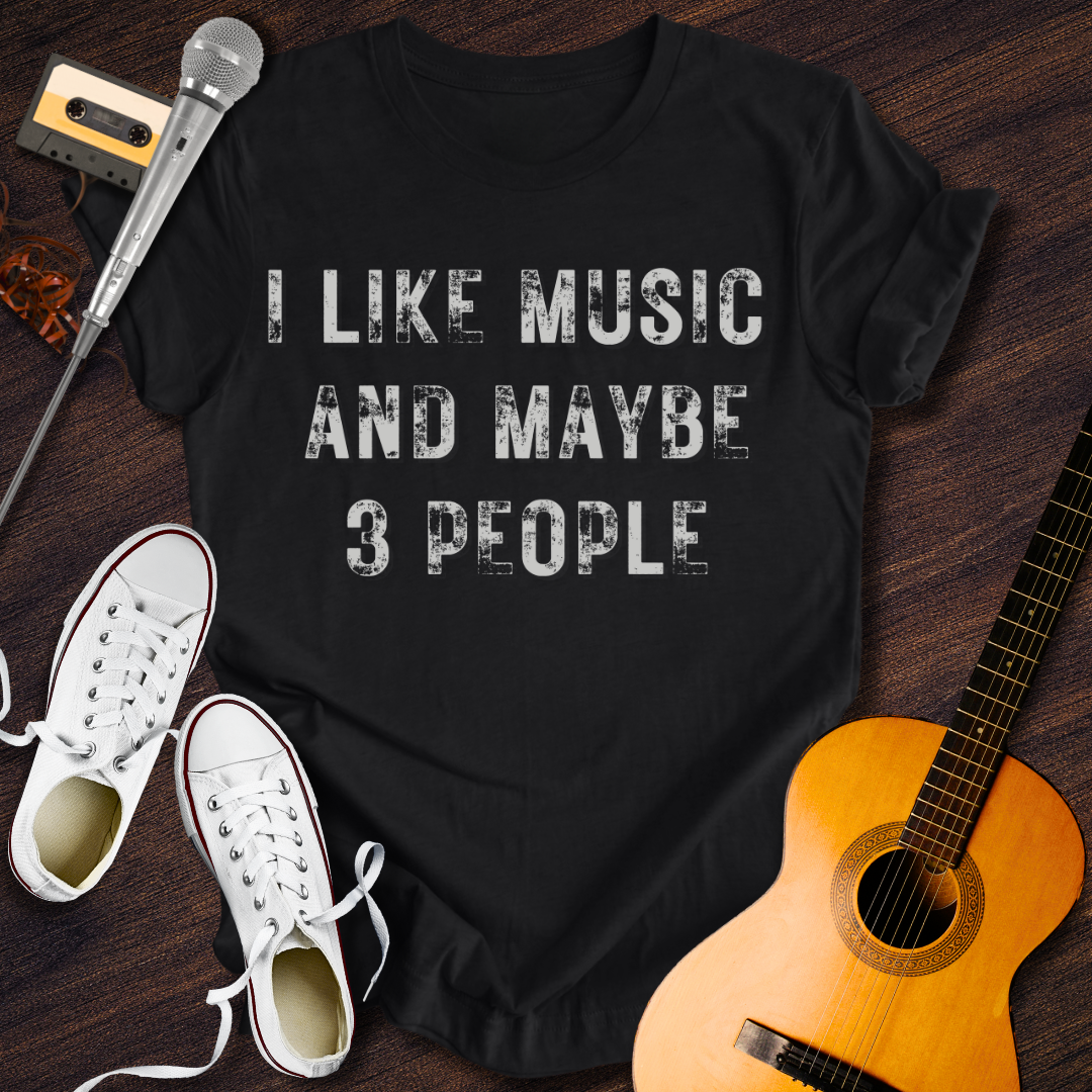 I Like Music Tee - Retro Rhythms