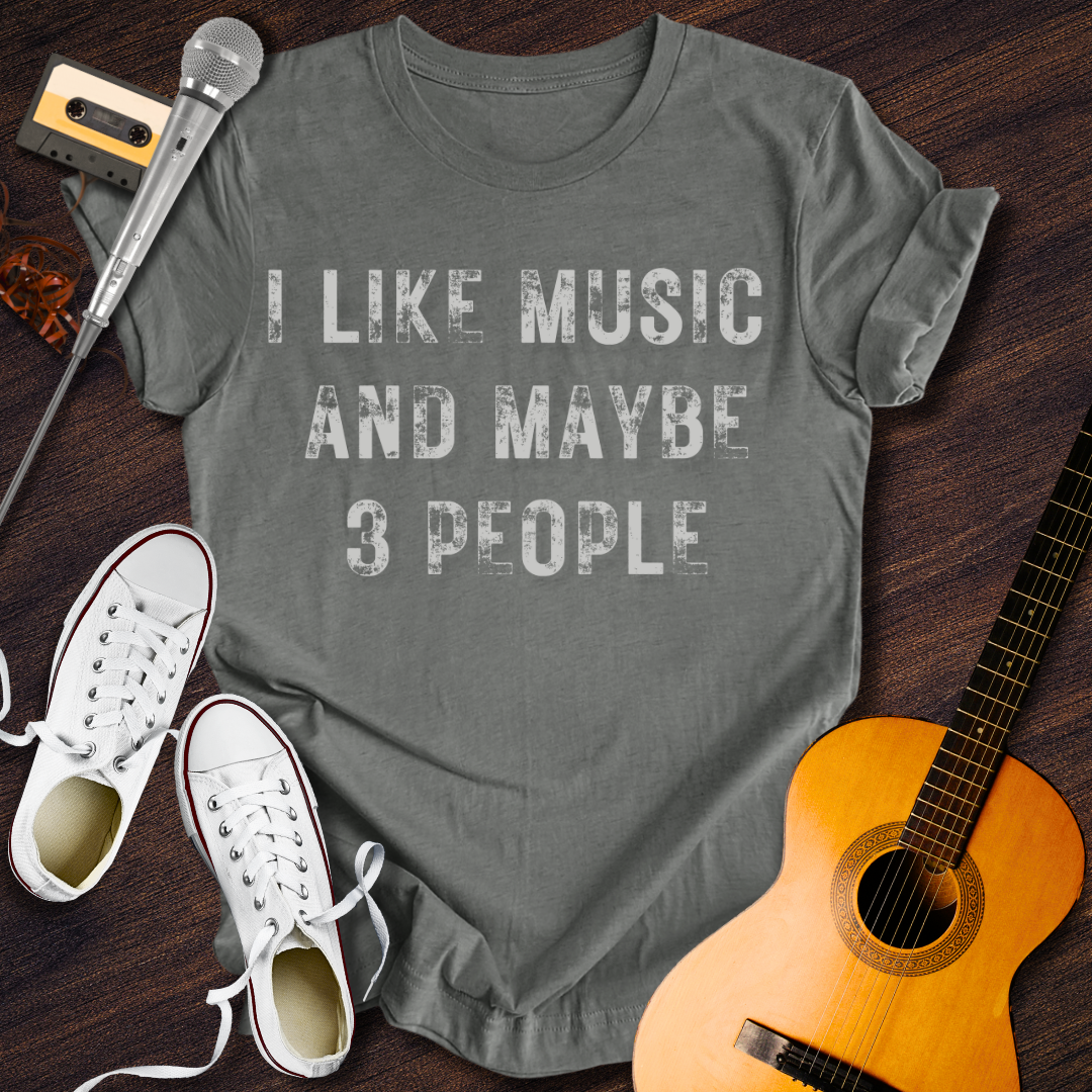 I Like Music Tee - Retro Rhythms
