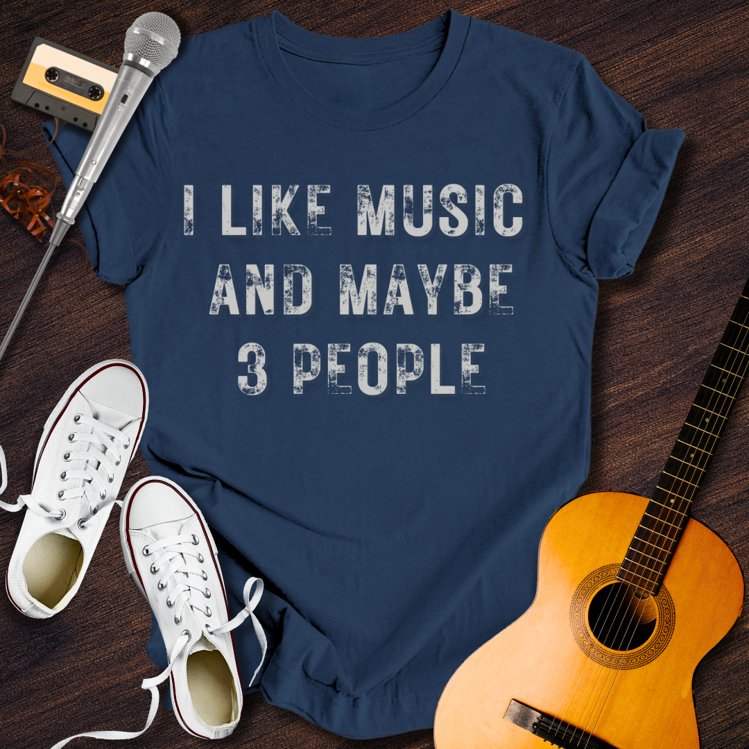 I Like Music Tee - Retro Rhythms