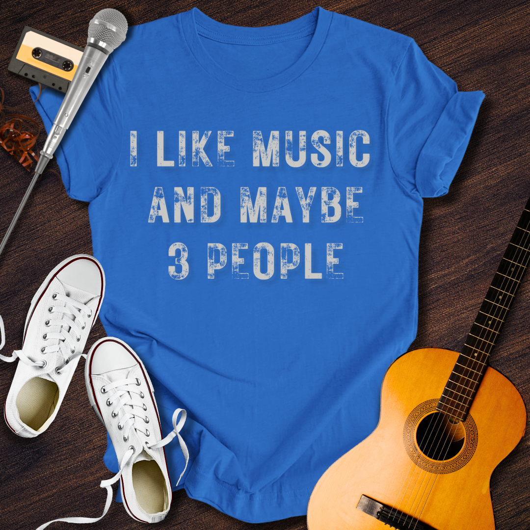 I Like Music Tee - Retro Rhythms