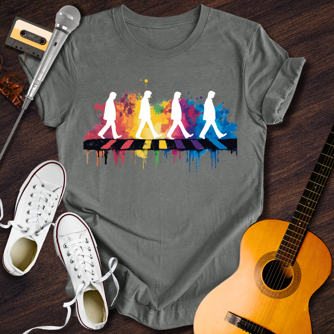 Along The Way Tee - Charcoal / S - T-Shirt
