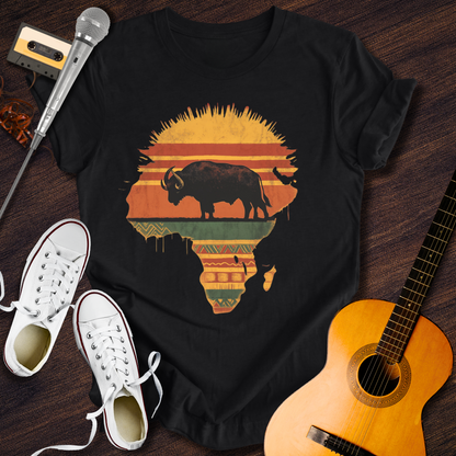 Journey of the Buffalo Tee - Retro Rhythms