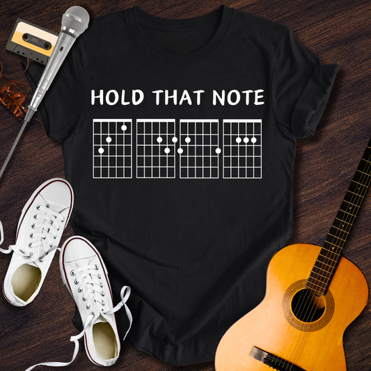 Hold That Note Tee - Retro Rhythms