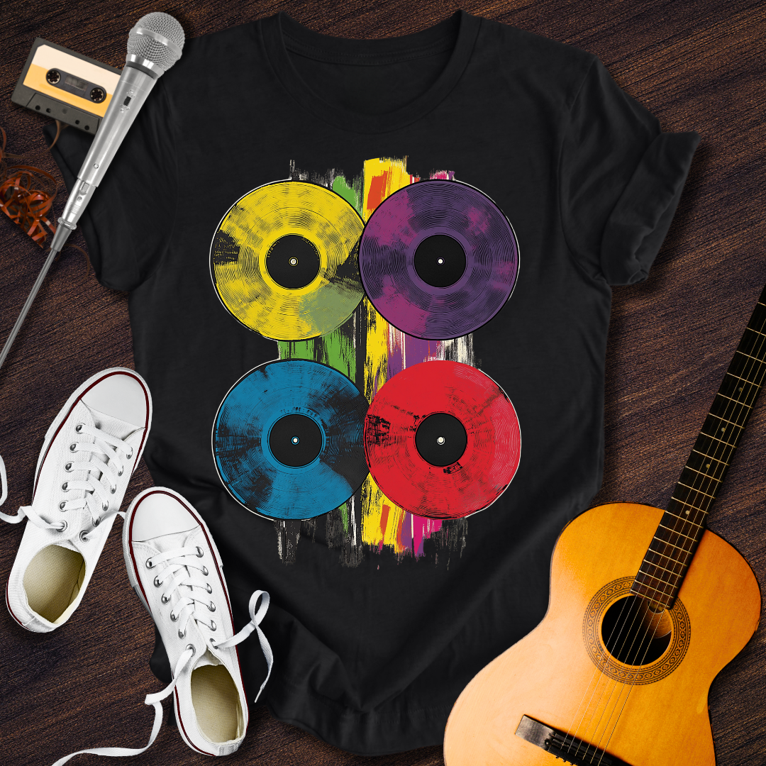 Spin The Classics Tee - Retro Rhythms