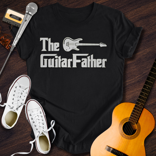 The Guitar Father Tee - Retro Rhythms