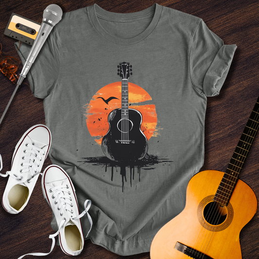 Strumming Memories Tee - Retro Rhythms