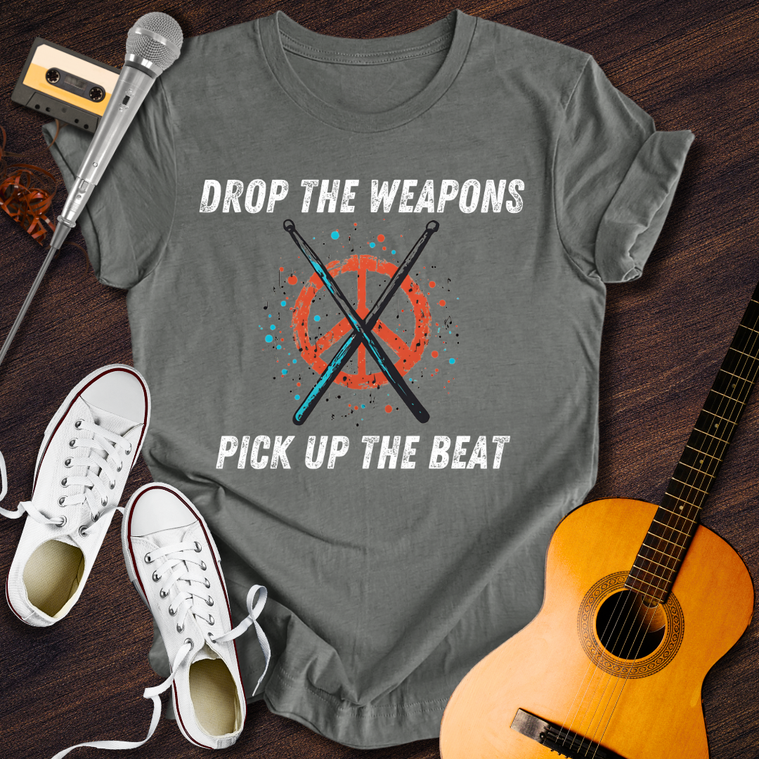 Pick Up The Beat Tee - Retro Rhythms