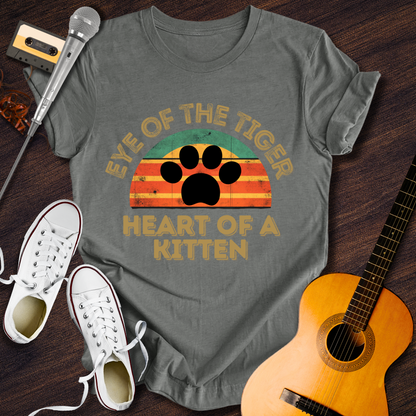 Heart Of A Kitten Tee - Retro Rhythms