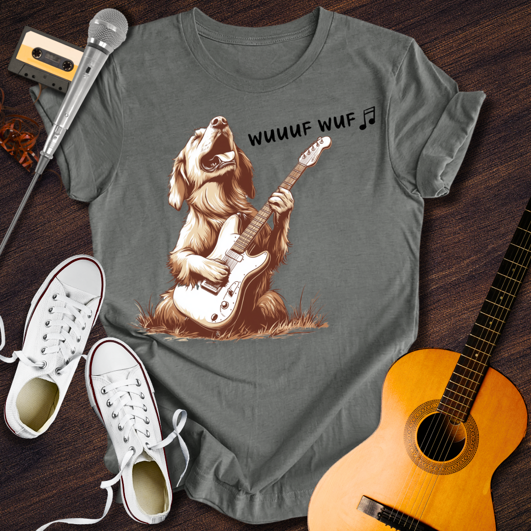 Wuuuf Wuf Tee - Retro Rhythms