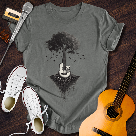 Growing Guitar Tee - Retro Rhythms