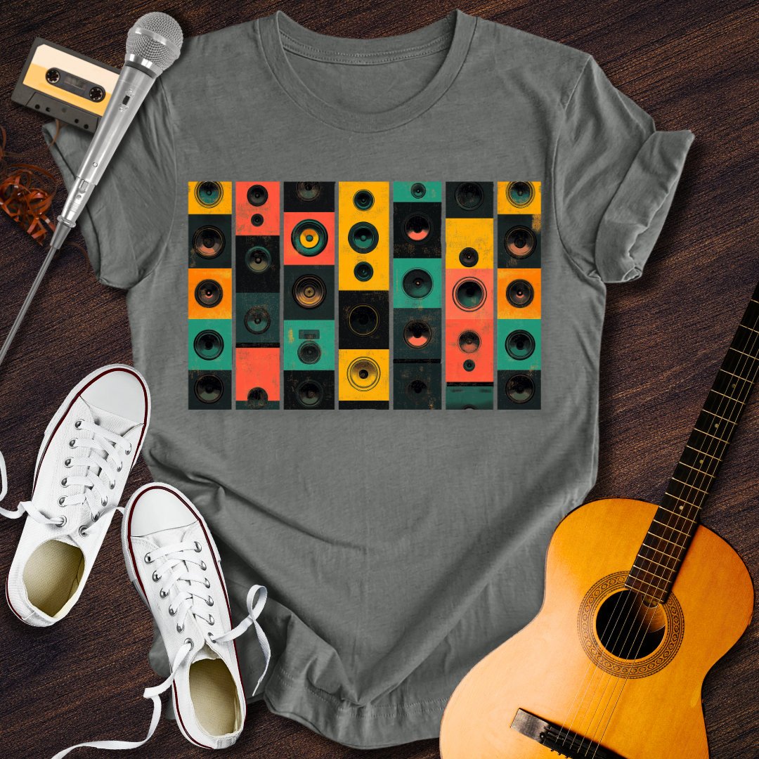 Loud Speakers Tee - Retro Rhythms