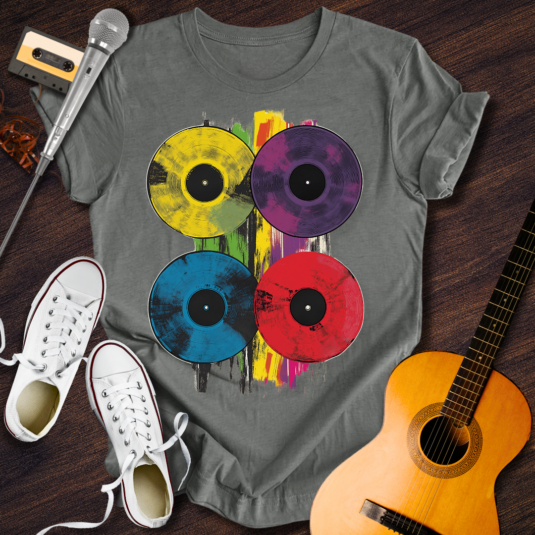 Spin The Classics Tee - Retro Rhythms