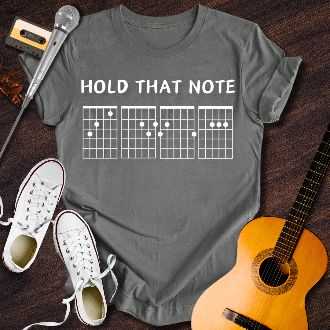 Hold That Note Tee - Retro Rhythms