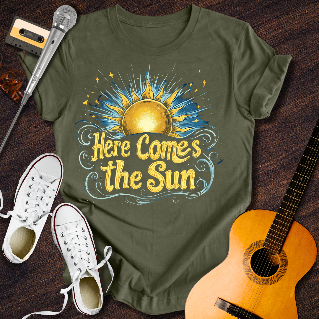 Here Comes The Sun Tee - Retro Rhythms