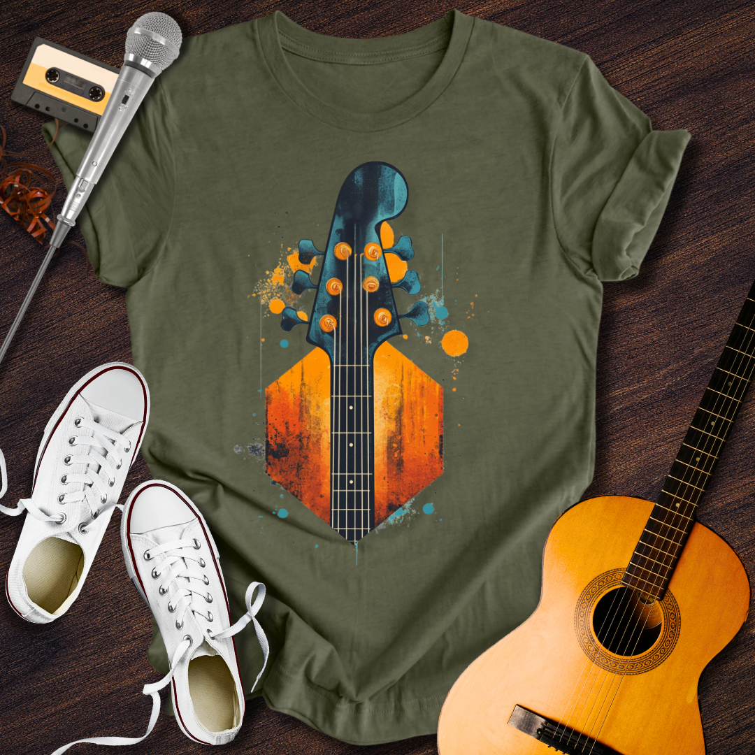 Dusk and Dusty Strings Tee - Retro Rhythms