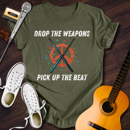 Pick Up The Beat Tee - Retro Rhythms