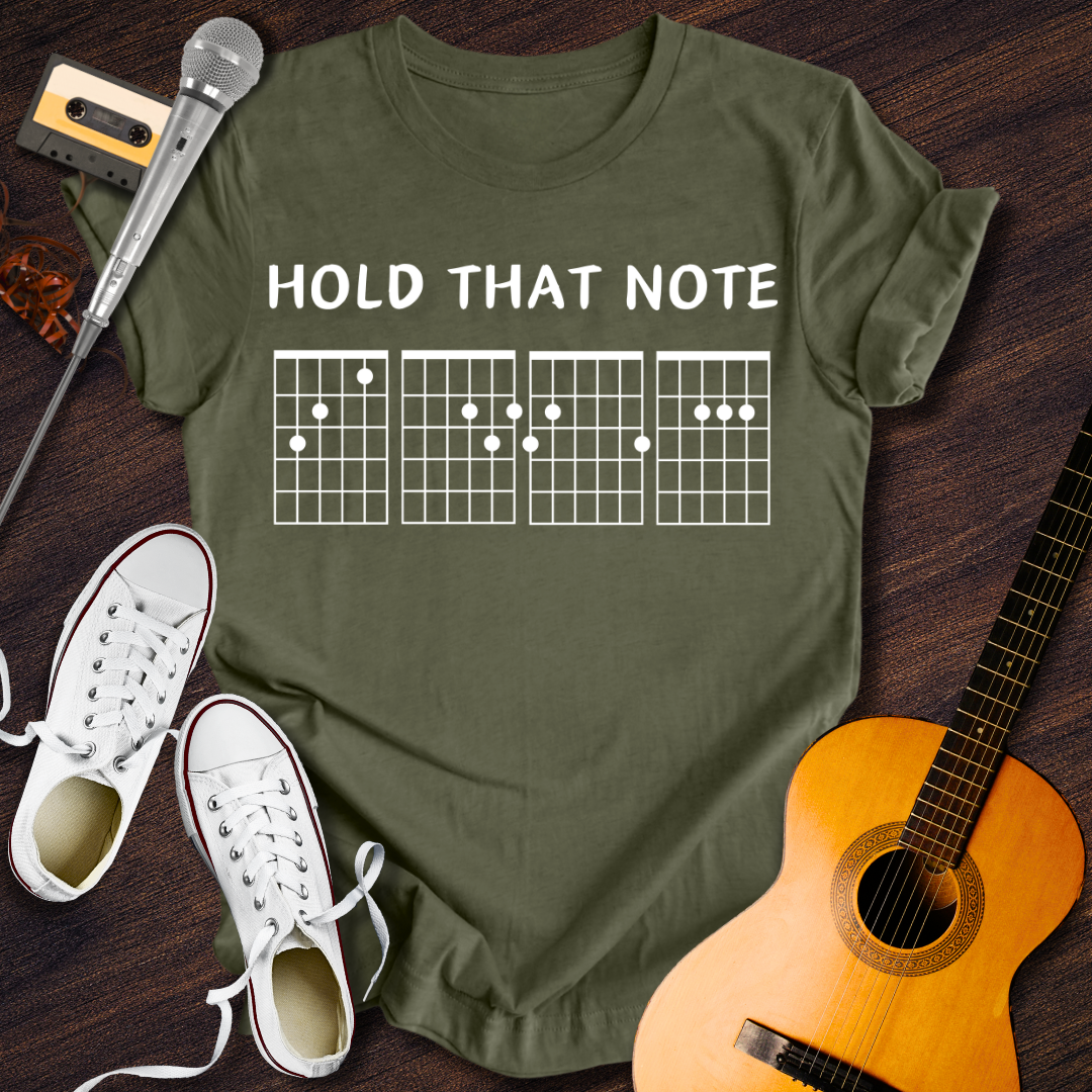 Hold That Note Tee - Retro Rhythms