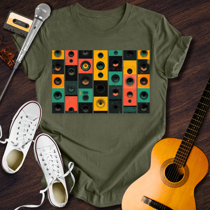 Loud Speakers Tee - Retro Rhythms