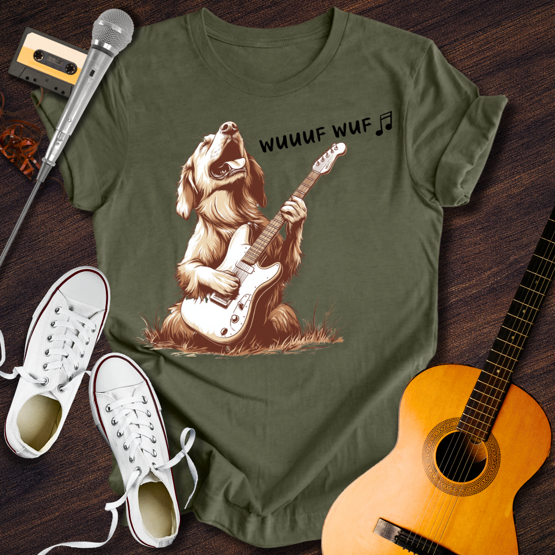 Wuuuf Wuf Tee - Retro Rhythms