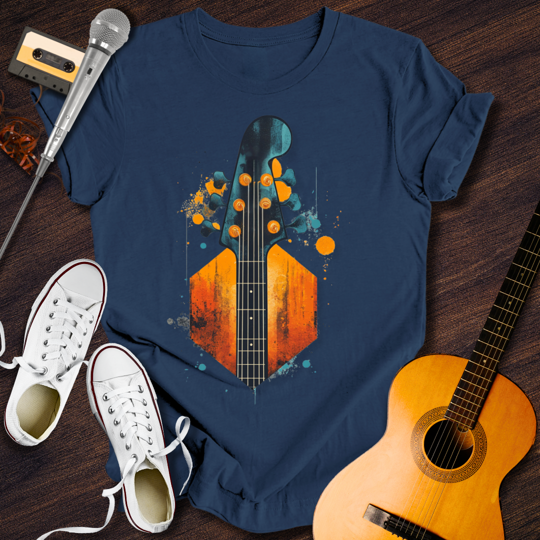 Dusk and Dusty Strings Tee - Retro Rhythms