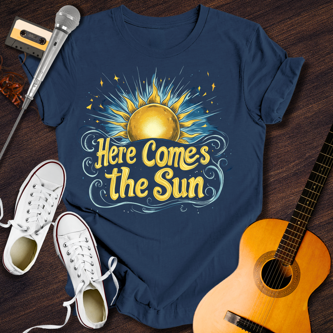 Here Comes The Sun Tee - Retro Rhythms