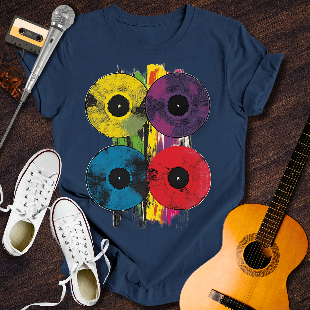 Spin The Classics Tee - Retro Rhythms