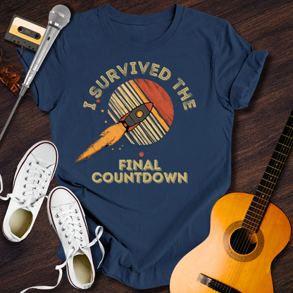 I Survived The Final CountdownTee - Retro Rhythms