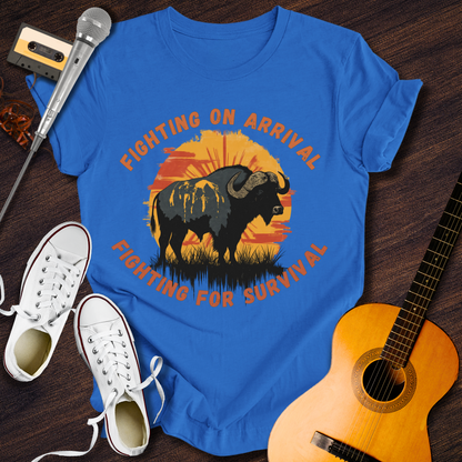 Buffalo Warrior Tee - Retro Rhythms