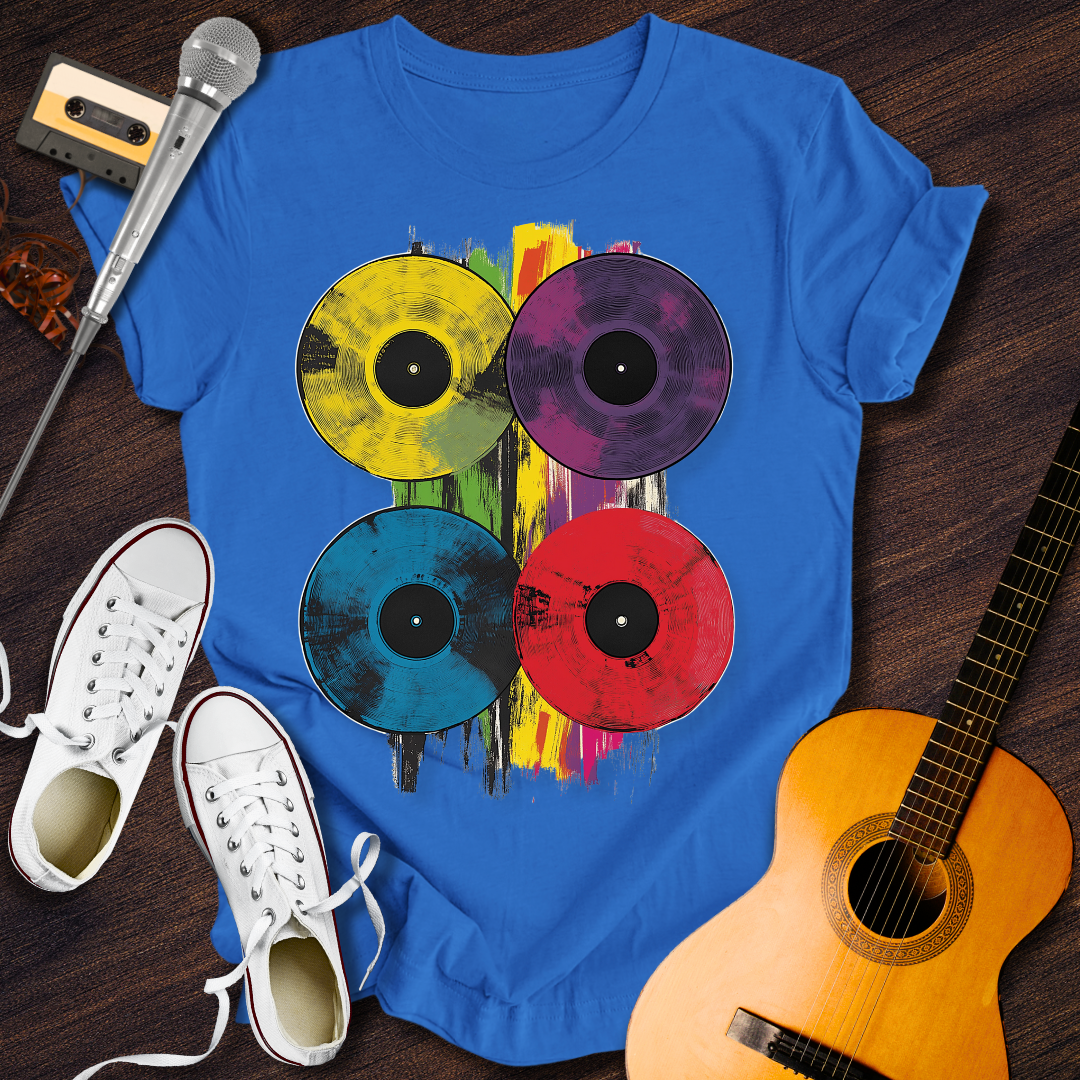 Spin The Classics Tee - Retro Rhythms