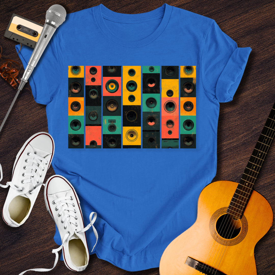 Loud Speakers Tee - Retro Rhythms