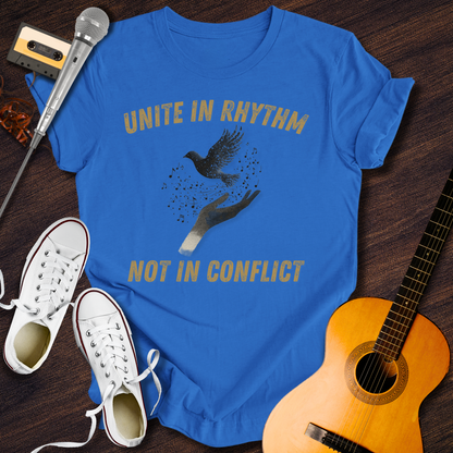 Unite In Rhythm Tee - Retro Rhythms