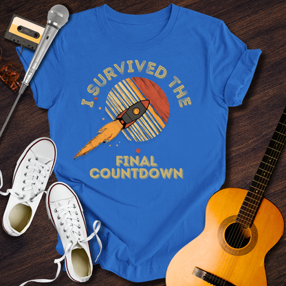 I Survived The Final CountdownTee - Retro Rhythms