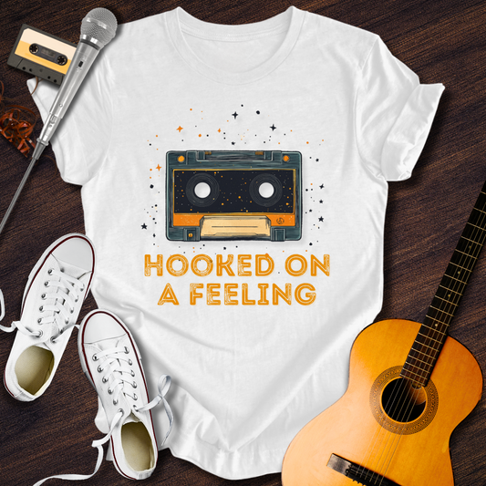 Hooked On A Feeling Tee - Retro Rhythms