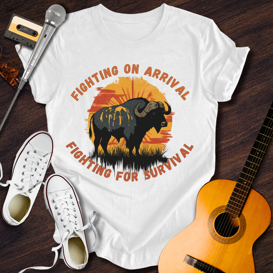 Buffalo Warrior Tee - Retro Rhythms