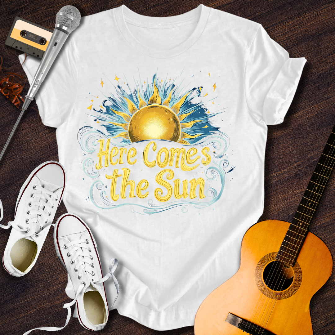Here Comes The Sun Tee - Retro Rhythms