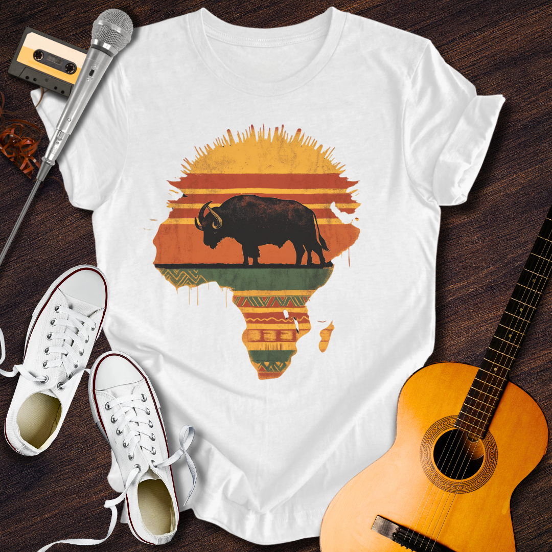 Journey of the Buffalo Tee - Retro Rhythms