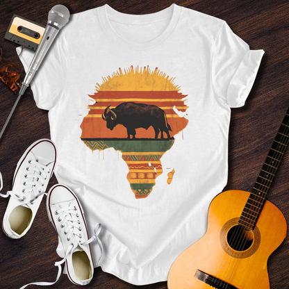 Journey of the Buffalo Tee - Retro Rhythms