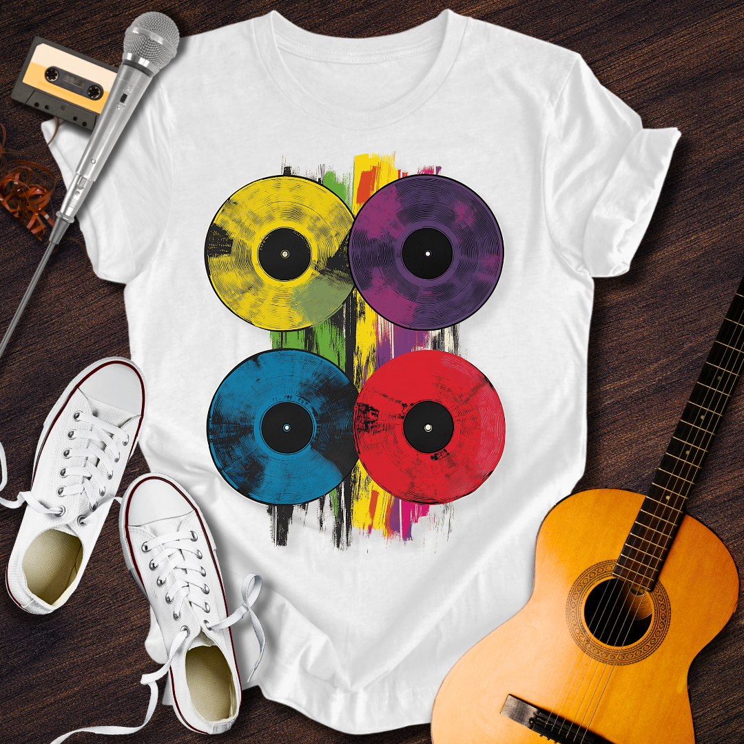 Spin The Classics Tee - Retro Rhythms