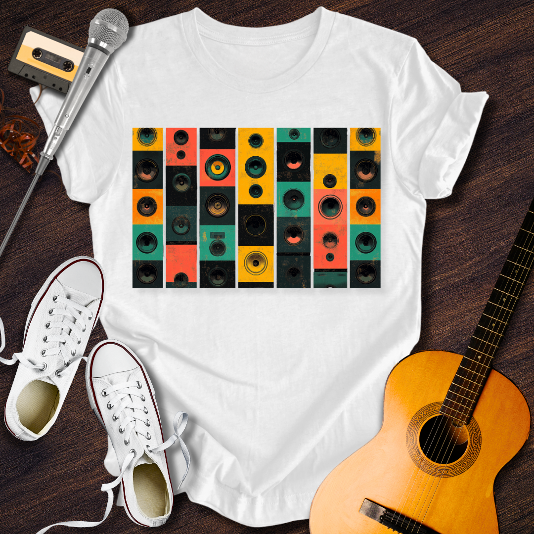 Loud Speakers Tee - Retro Rhythms